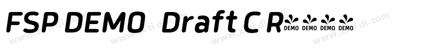 FSP DEMO   Draft C R字体转换